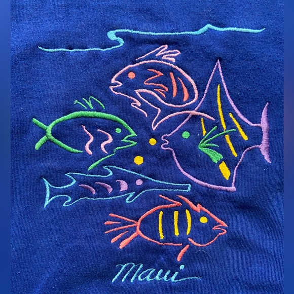 Maui Blue Crewneck - Picture 2 of 5